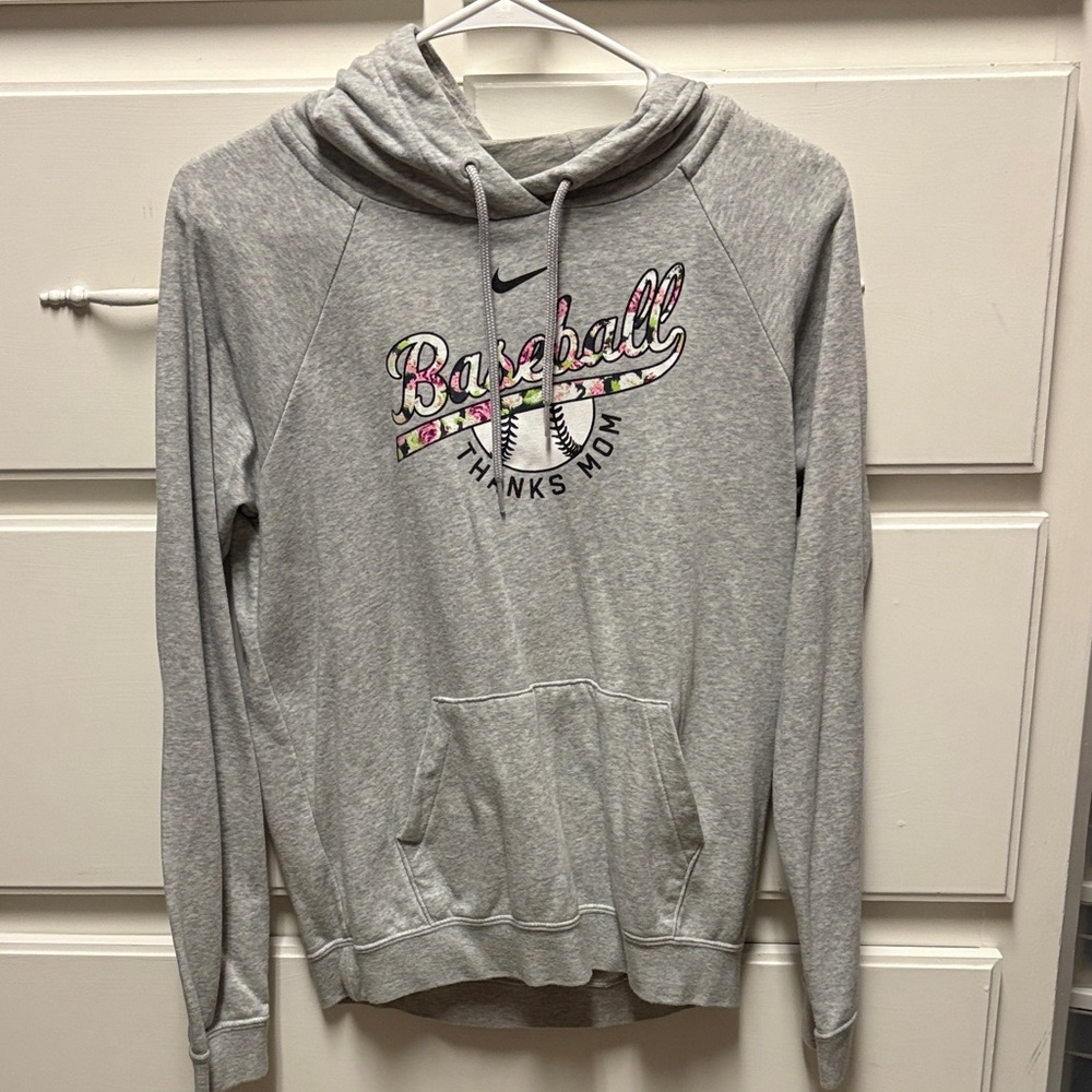 Nike Women's Gray Cowl Neck Sweater